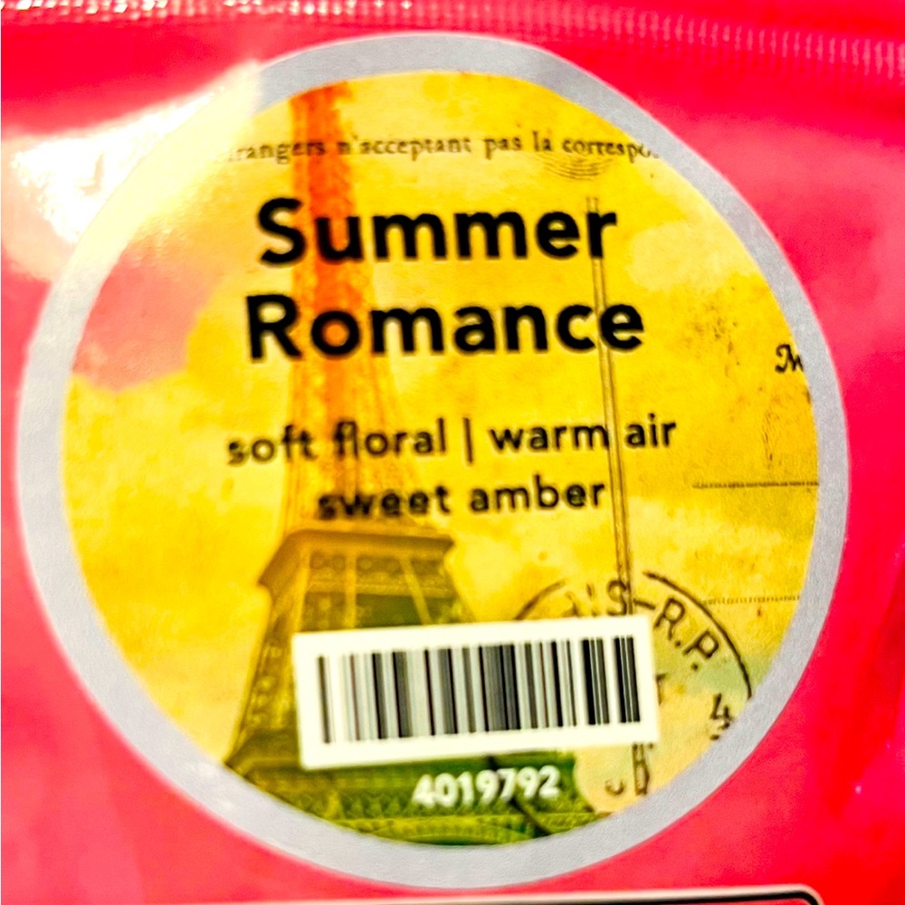 Summer Romance pink zebra Sprinkle Wax Melts